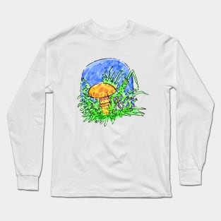 Neon mushroom Long Sleeve T-Shirt